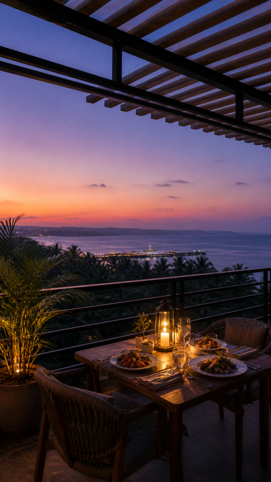Terrace dining
